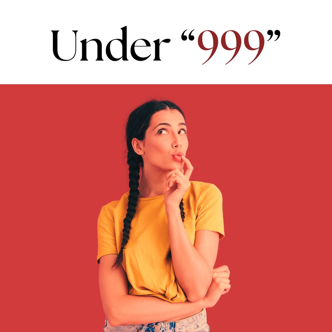Under 999